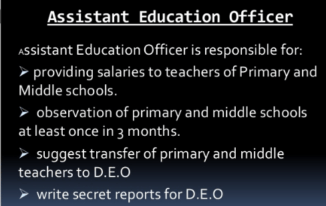 Assistant Education Officer Salary In Pakistan, Pay Scale, Grade, Job Description, Benefits