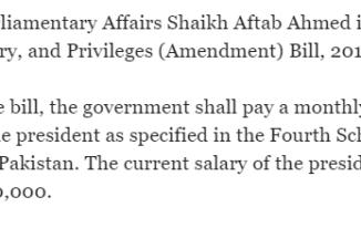 Salary Of President Of Pakistan 2019 Arif Alvi